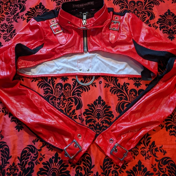 Lip Service Jackets & Coats Lip Service Crop Jacket Poshmark